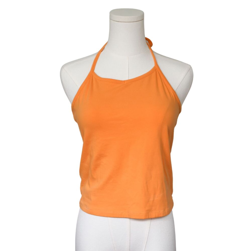Old Navy stretch halter top orange XL